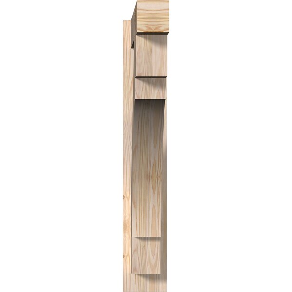 Merced Block Smooth Outlooker, Douglas Fir, 5 1/2W X 30D X 34H